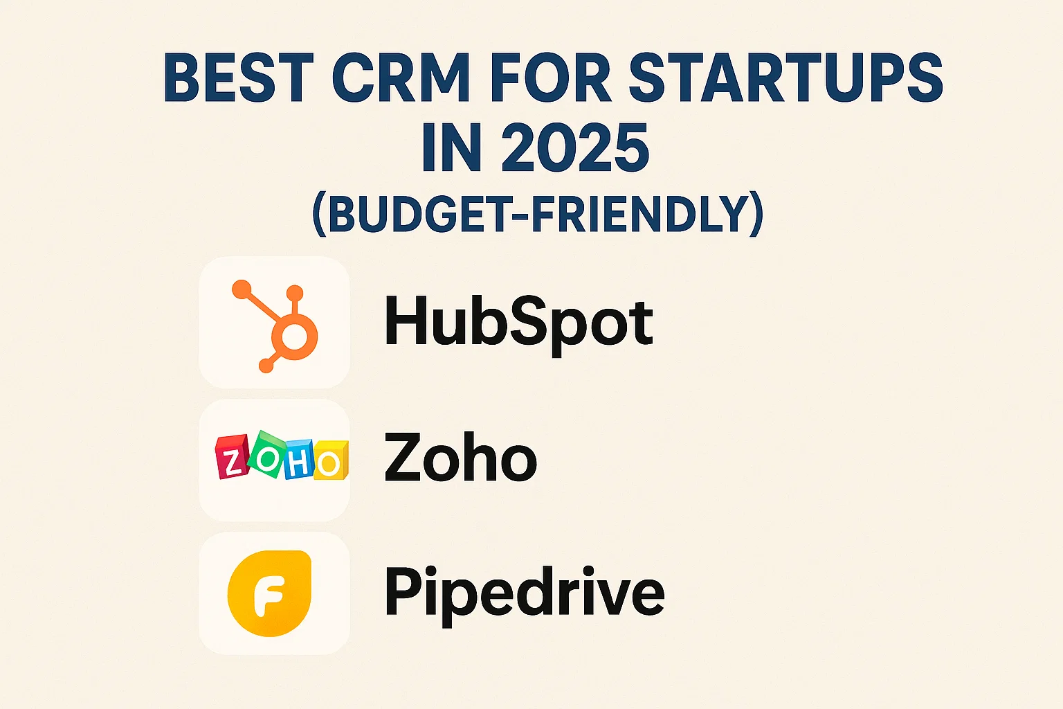 Best CRM for Startups in 2026 (Budget Friendly) Hero Image