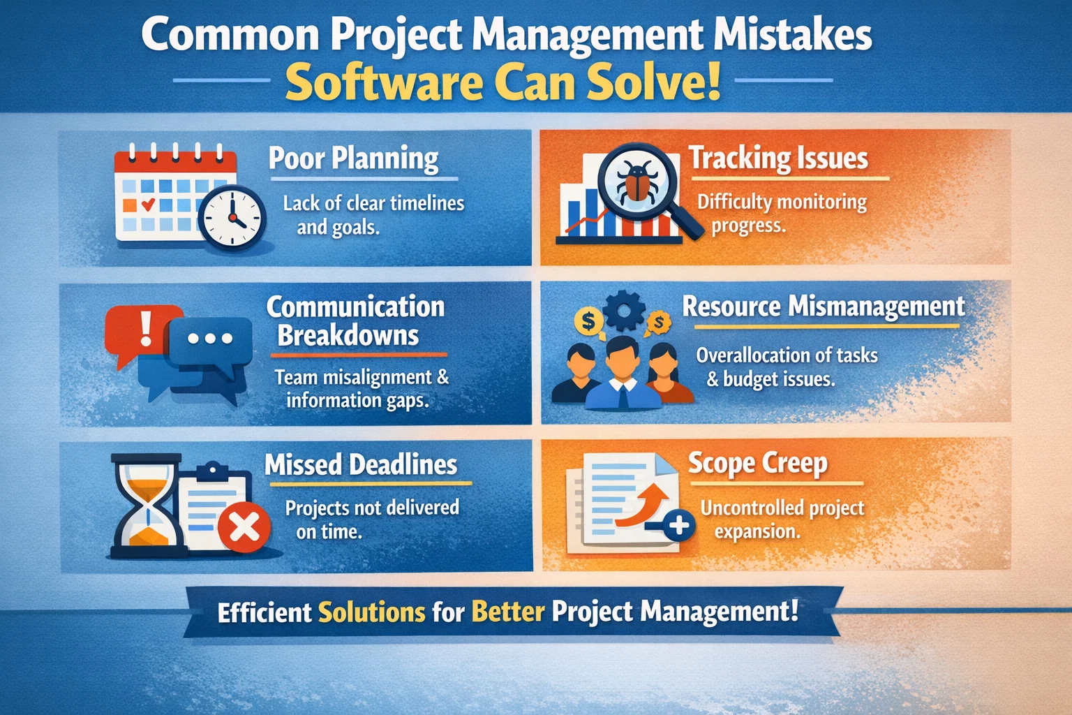 Common Project Management Mistakes Software Can Solve Hero Image